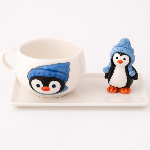 ماگ و زیری طرح پنگوئن بازیگوش