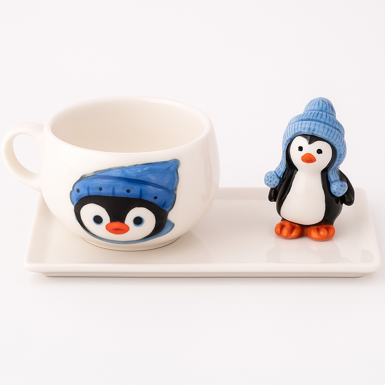 ماگ و زیری طرح پنگوئن بازیگوش